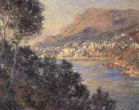 Claude Monet Monte Carlo vu de Roquebrune oil painting picture